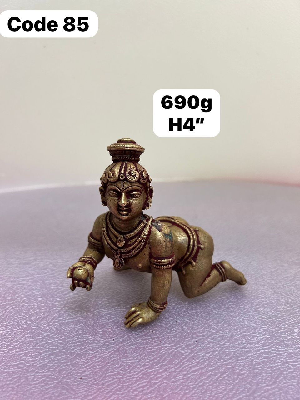 Museum replicated butter ball crawling krishna / ambegalu krishna-https://i-media.vyaparify.com/vcards/products/70142/31c8091c-f06c-42bd-95ed-098674aba309.jpg Image