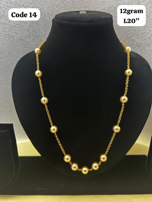 Panchaloha made gold polished chain with pearl mala-https://i-media.vyaparify.com/vcards/products/70287/56d762f9-5340-48ba-95b0-0a07f983e141.jpg Image