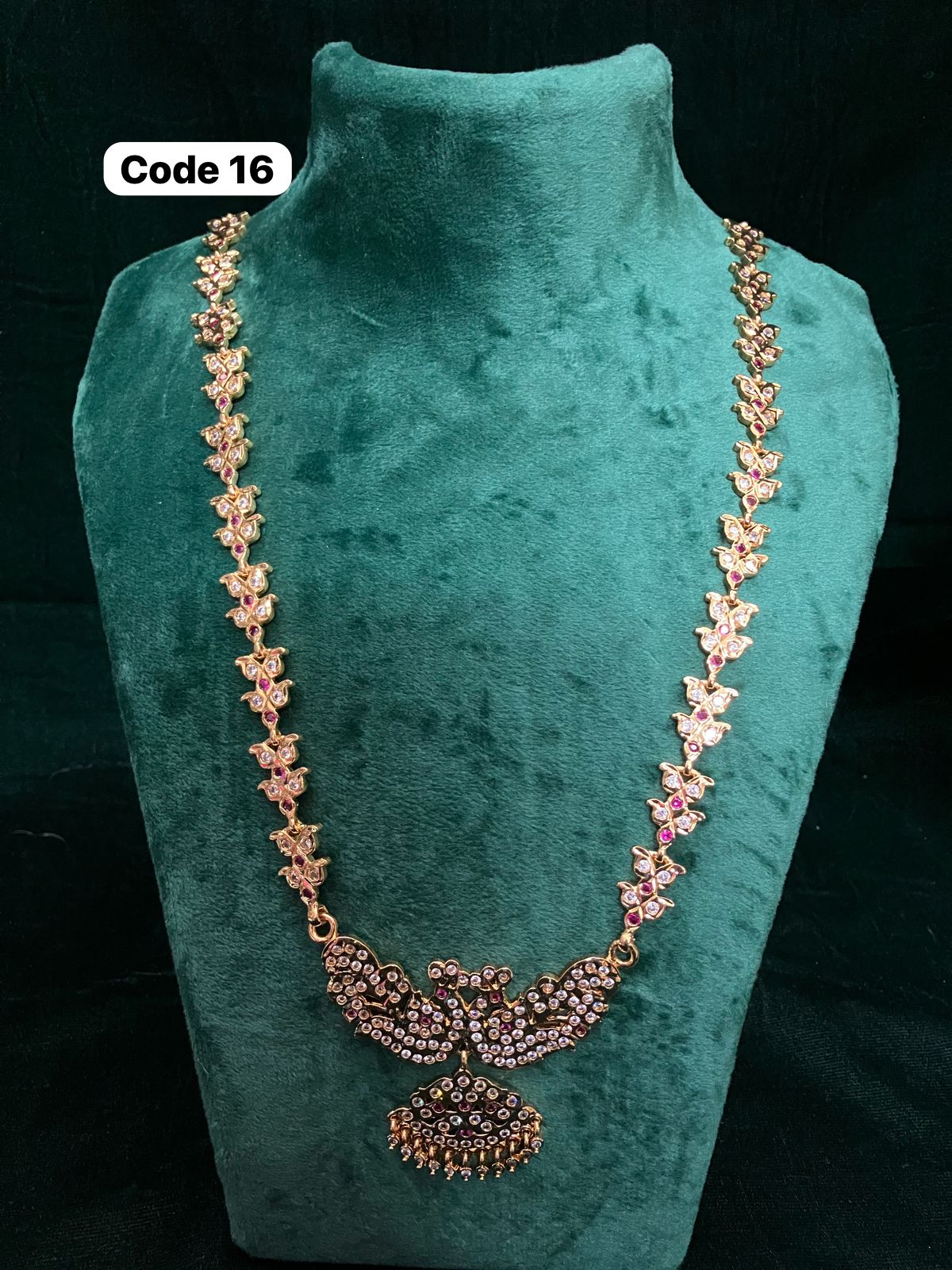 Panchaloha made gold polished double peacock hara-https://i-media.vyaparify.com/vcards/products/72974/a9877217-18d4-4d16-9835-d3d5ecf46b1c.jpg Image