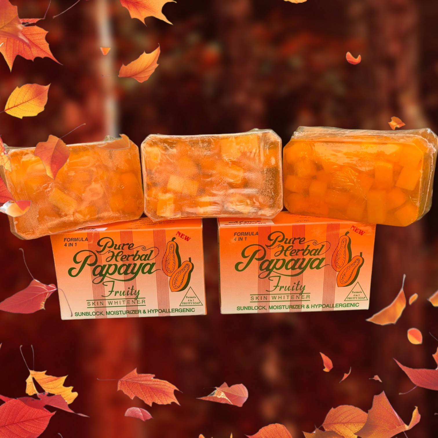  Pure Herbal fruity Papaya soap DERMA GREEN 161 ,8th Main Basaveshwaranagar