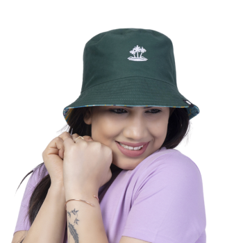Bucket Hat- Dual Colour Reversible Forest Green-https://i-media.vyaparify.com/vcards/products/81820/product_1730994658.png Image