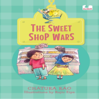 The Sweet Shop Wars 6 -8 Yrs Penguin Early Chapter Colourful Illustrated Hook Kids Book Mumbai-https://i-media.vyaparify.com/vcards/products/84955/product_1731497912.png Image