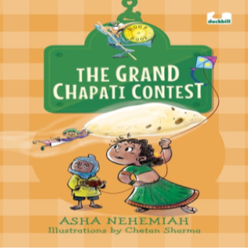 The Grand Chapati Contest 6 -8 Yrs Penguin Early Chapter Colourful Illustrated Hook Kids Book Mumbai-https://i-media.vyaparify.com/vcards/products/84957/product_1731498143.png Image