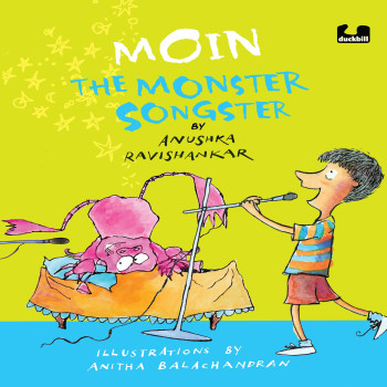 Moin the Monster Songster 8 -10 Yrs Penguin Chapter  Illustrated Funny Book Mumbai-https://i-media.vyaparify.com/vcards/products/85614/product_1731581722.png Image