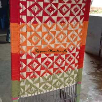 Multicolor Wooden Cot - Small Diamonds Appavu Handicrafts Vengampatti, Mallur, Salem