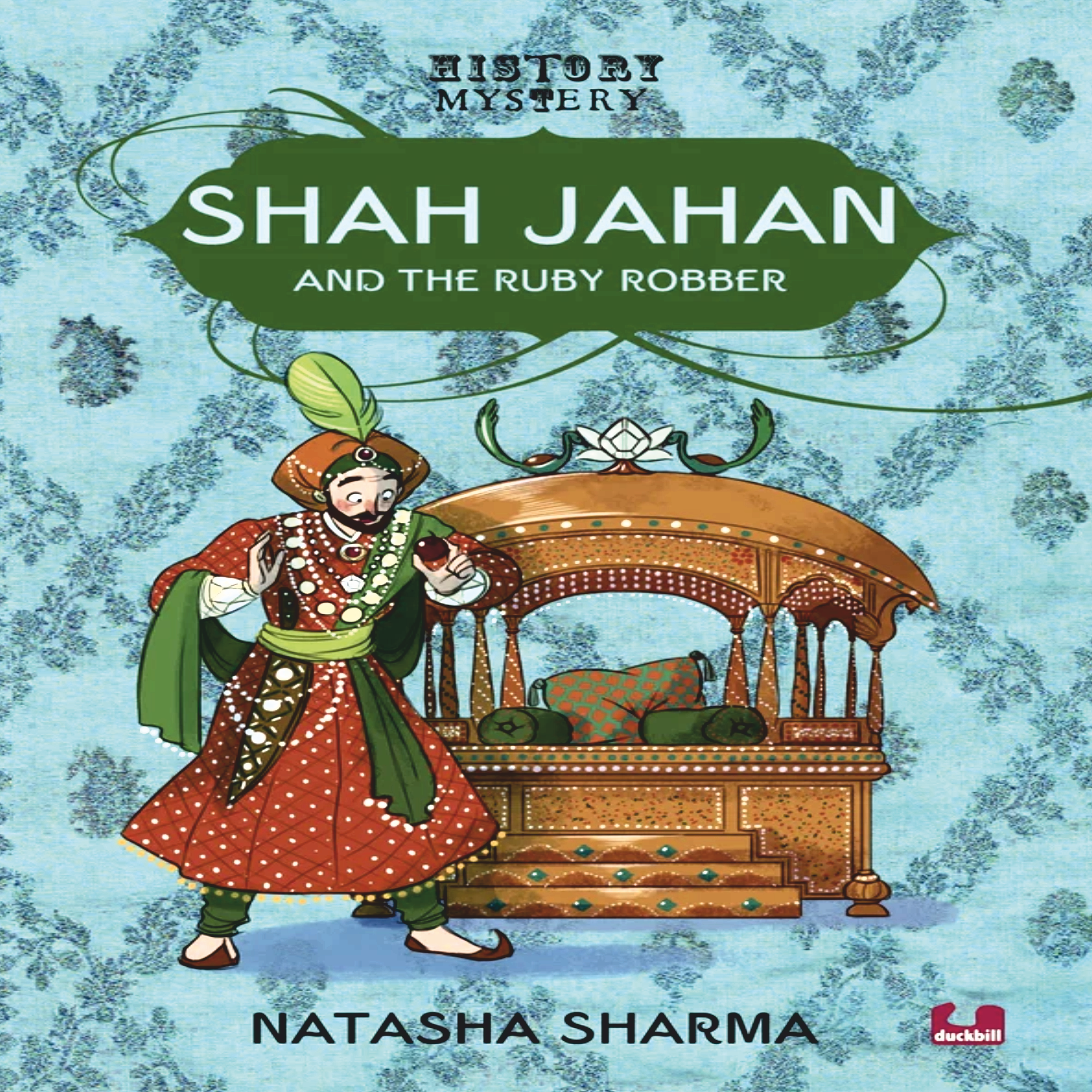 Shah Jahan &  Ruby Robber 8-10 Yrs Penguin Chapter Illustrated Fiction History Mystery Book Mumbai-https://i-media.vyaparify.com/vcards/products/94439/a.png Image