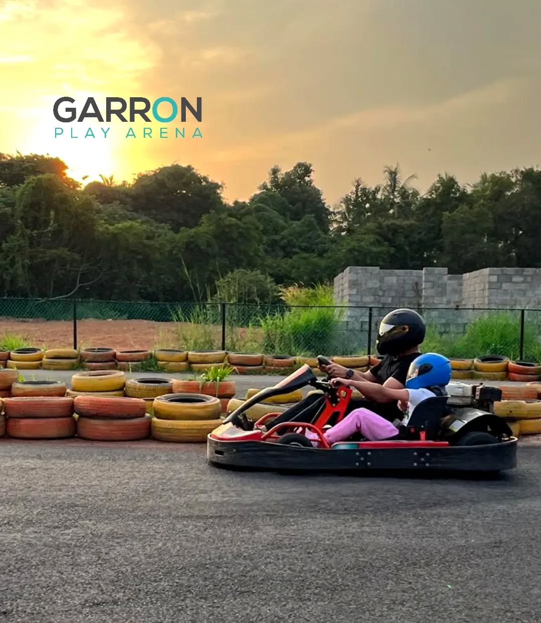 Gokarting Twin (06 laps) Garron Play Arena Garron Play Arena, Peringannur, Mundur, Thrissur