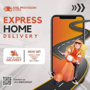 Express Home Delivery | Anil Provision Stores | 10 B Scheme No 71, Gumasta Nagar, Indore, Madhya Pradesh 452009