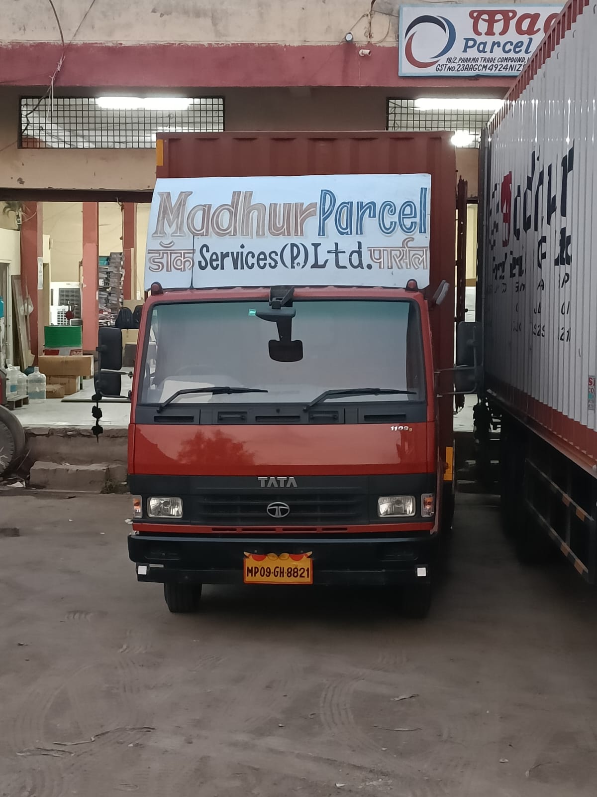 Goods Transportation in Indore — MADHUR PARCEL SERVICES MADHUR PARCEL SERVICES PVT. LTD. 18/2 Pharma Traders Compound, Dewas Naka, Lasudia Mori, Indore, Madhya Pradesh 452010