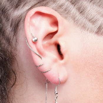 Ear Lobe Piercing (Sticking) | Siddhi Beauty Salon And Makeup Studio | Shop No 01,DK Heights,Near Audumbar Complex,Shree Control Chowk,Narhe,Pune