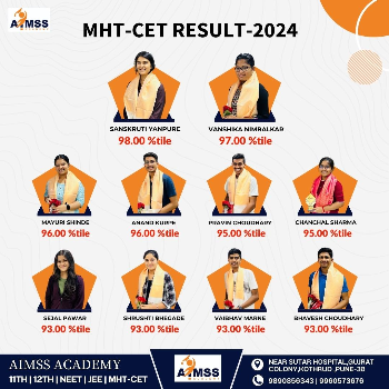 Comprehensive MHT CET Coaching in Kothrud, Pune – AIMSS Academy | AIMSS ACADEMY | AIMSS ACADEMY, SUTAR HOSPITAL AREA..GUJRAT COLONY..KOTHRUD-38, Near SIDHIVINAYAK TEMPLE, Vrindavan Colony, Azad Nagar, Kothrud, Pune, Maharashtra 411038, India