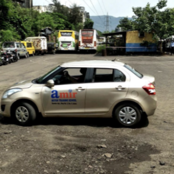 4-Wheeler Training | Amir Motor Training School | Shop No-5 , Plot No-A/3 , Ramdas Apartment, Diva-Mulund Highway Road, Near HDFC Bank, Near Dominoes Signal, Sector-9, Airoli, Navi Mumbai, Maharashtra 400708, India