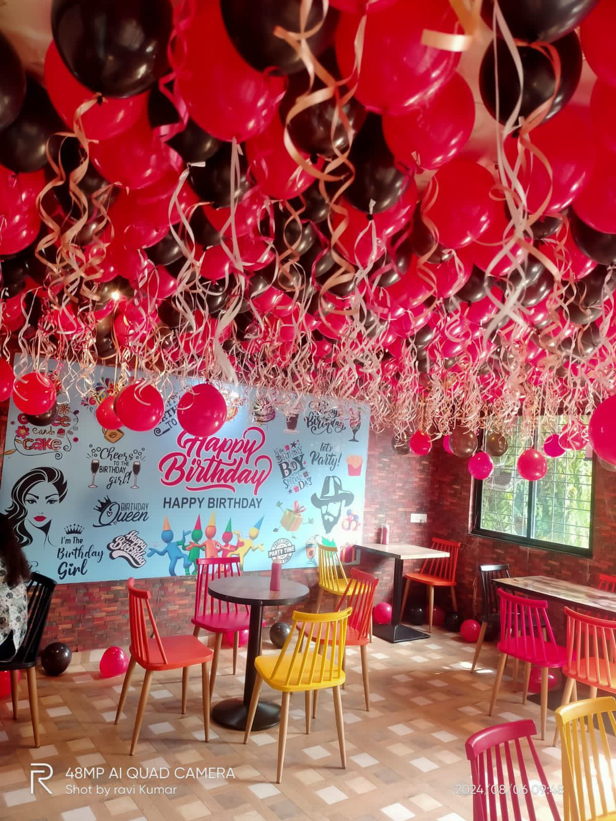 Balloon Decorations Neha's Yummy Cake & Cafe 157, Shreemant Thorle Bajirav Peshve Rd, Apte Ghat, Shaniwar Peth, Pune, Maharashtra 411030, India