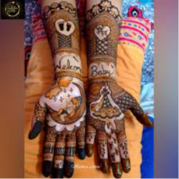 baby sower mehndi design Mtc Infotec Pvt Ltd Vijay Nagar, Indore, Madhya Pradesh 452010, India