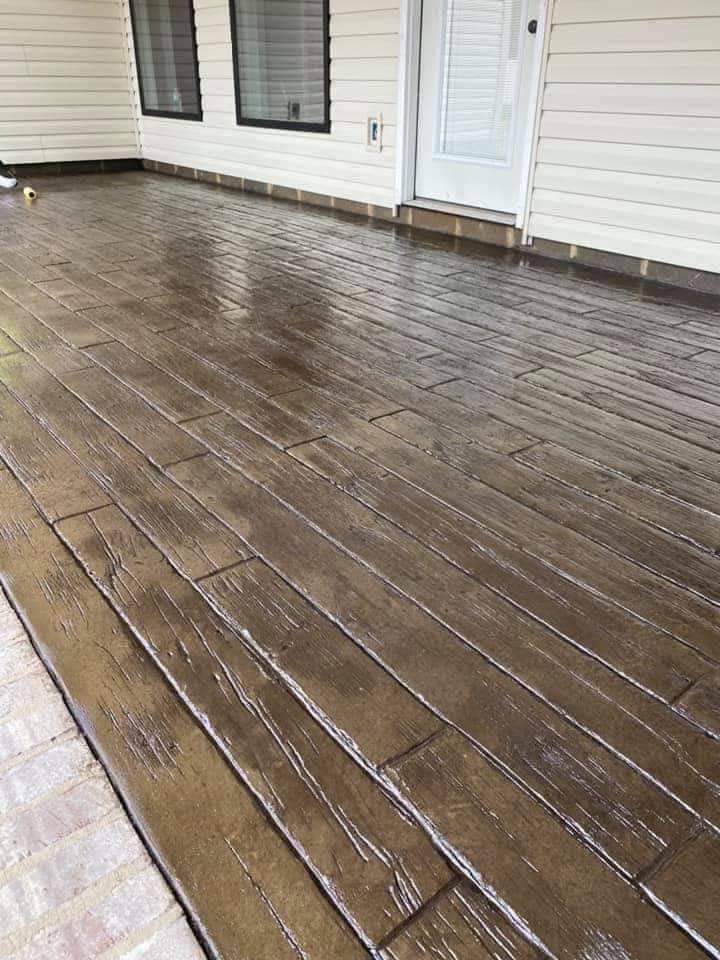 Wooden Stamping flooring | Samarth Wall Texture | Pune, Maharashtra 411046, India