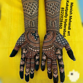 Madhubani mehandi | Hyderabad | Gayatri Reddy Traditional Vivak Nagar Pillar No 829 Kukatpally Hyderabad 500072Hyderabad, Telangana, India