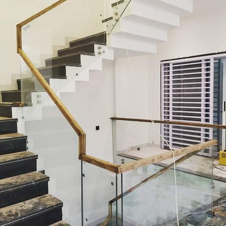 Glass Railing Sunny Bathliya 71 Shri Vaishnav Kannya Vidhalaya 534D