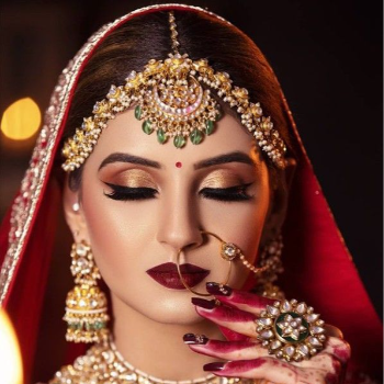 Bridal Makeup | Blossom Beauty Parlour & Institute | Shop No 3-4 Sarhad School Building Opp Katraj Dairy No 2 Katraj Puneing, Katraj Pune, Maharashtra 411046, India