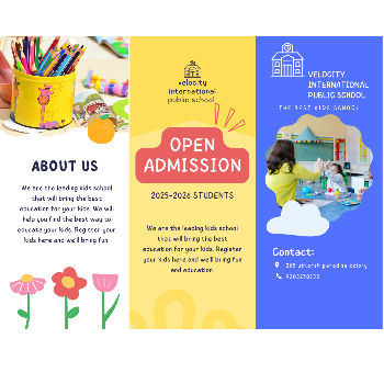 Addmission | Velocity International Public  School | 265 Utkarsh Paradise Colony , Madhya Pradesh 454775, India