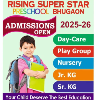 Pre-School in Bhugaon | Rising Super Star Pre School And Day Care | Cluster_bhugaon 2 Vijay Furniture, SAI ANGAN APARTMENT, Road, Bhugaon