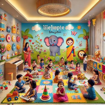 Play Group in Bhugaon | Rising Super Star Pre School And Day Care | Cluster_bhugaon 2 Vijay Furniture, SAI ANGAN APARTMENT, Road, Bhugaon