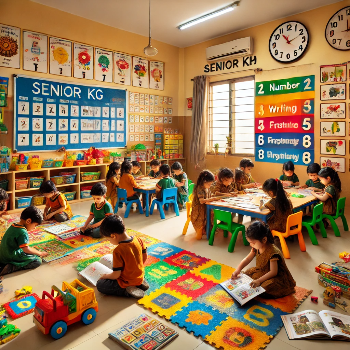 Senior KG in Bhugaon | Rising Super Star Pre School And Day Care | Cluster_bhugaon 2 Vijay Furniture, SAI ANGAN APARTMENT, Road, Bhugaon