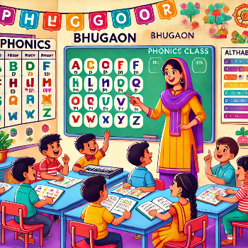 Phonics Classes in Bhugaon | Rising Super Star Pre School And Day Care | Cluster_bhugaon 2 Vijay Furniture, SAI ANGAN APARTMENT, Road, Bhugaon