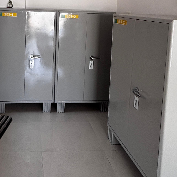 CUPBOARDS WITH LOCKER | NAMOH PG & HOSTEL KARVENAGAR | Namoh PG & Hostel,Lane No 5 & 6 , Parijat Colony, Karve Nagar Pune 411052