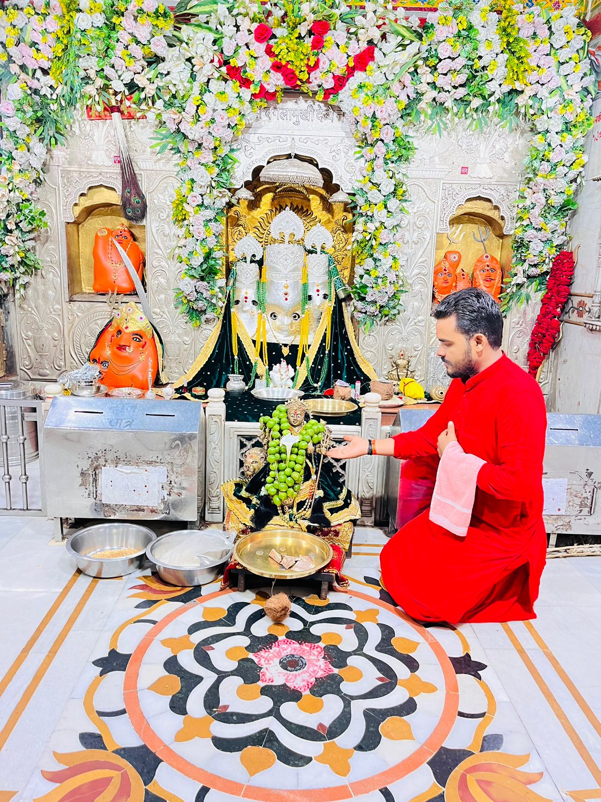 बगलामुखी अनुष्ठान | Laddu Ji Maharaj | Baglamukhi Mandir Nalkheda