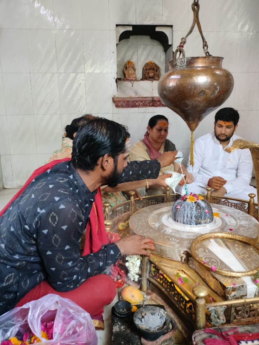महामृत्युंजय जाप | Pandit Vinod Paliwal | Angareshwar Mahadev Mandir Mangalnath Ujjain