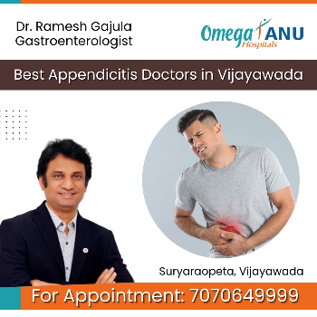 Best Appendix Treatment in Vijayawada – Dr. Ramesh Gajula Best Gastroenterologists In Vijayawada Andhra Pradesh