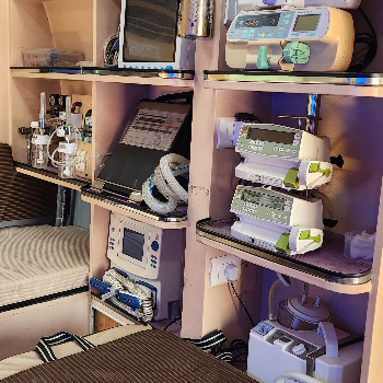 Force Traveler Cardiac Ambulance | R.T Ambulance Service Nagpur | 279, Central Bazar Road Ramdas Peth Main Road, Panchsheel Square-