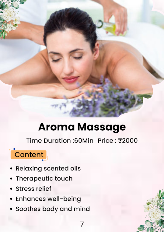 Aromatherapy Massage | The White Rose Spa & Family Salon | 16,17, Sapphire Twins, Nr. Mia By Tanishq, Opposite Malhar Mega Mall, Opposite C-21 Mall, Scheme No 54, Indore, Madhya Pradesh 452001, India