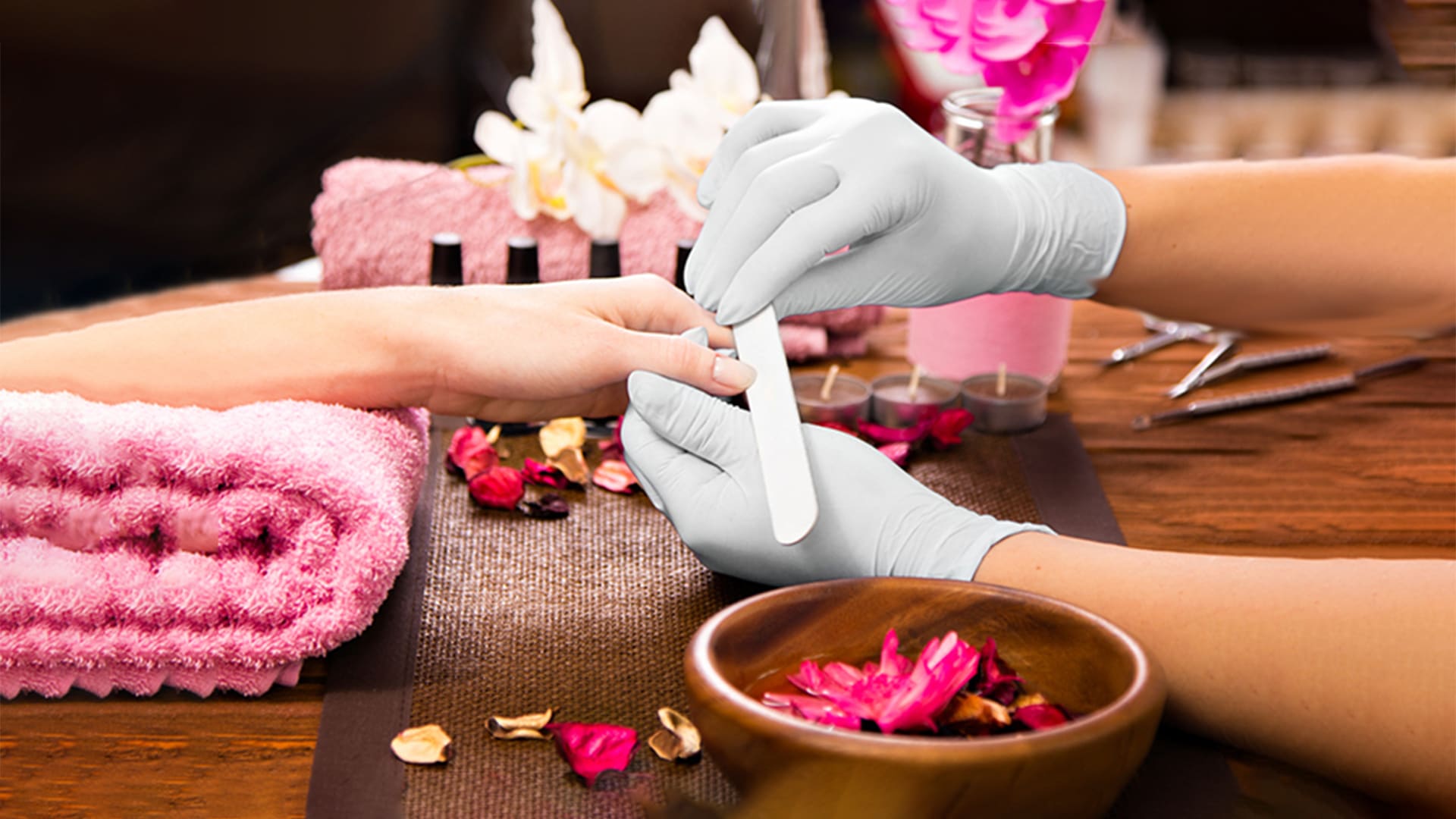Manicure and Pedicure | Vishakha Hair Extension And Beauty Salon | Dhayri, Pune
