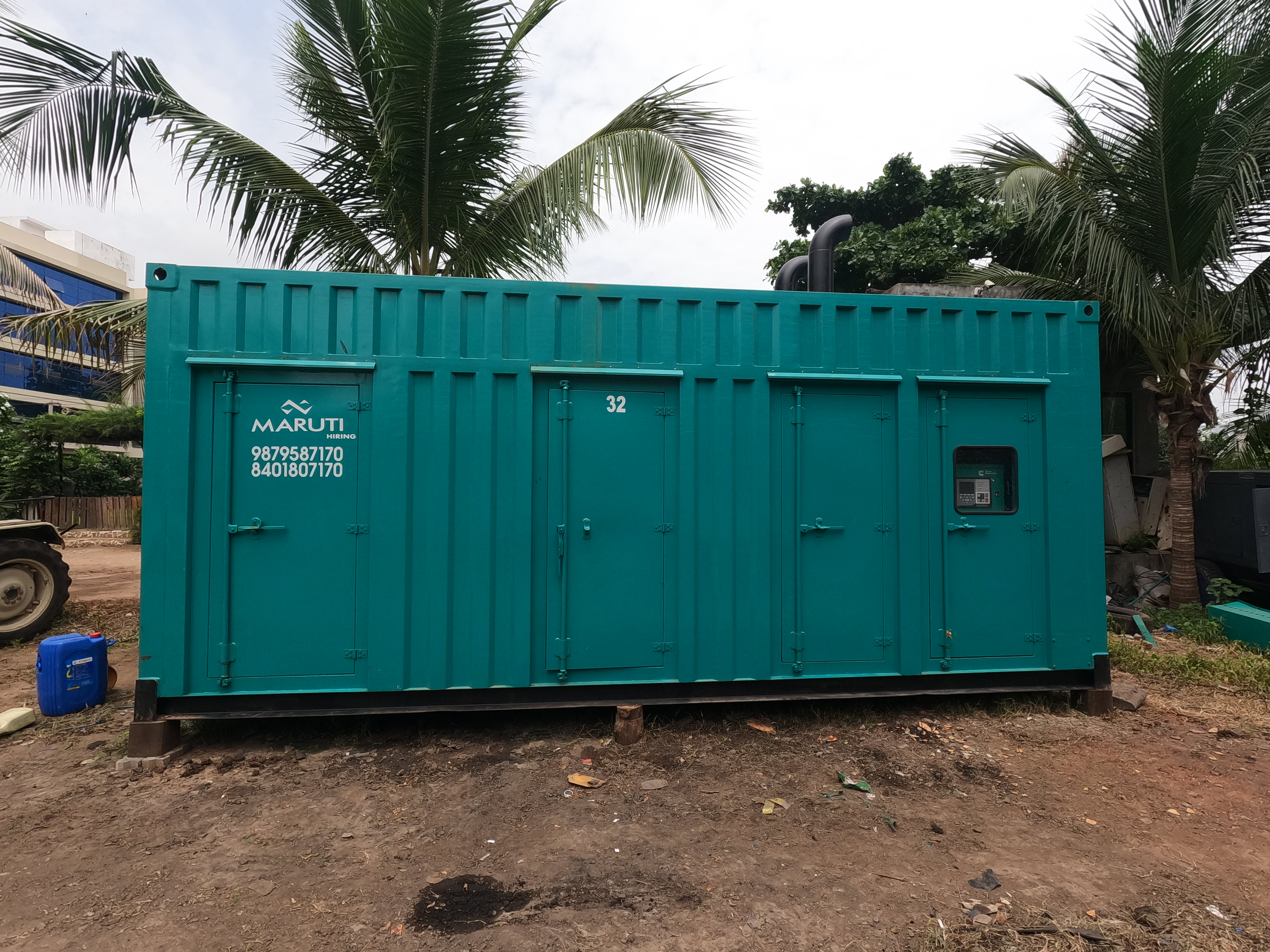 1000 kVA Cummins Generator Rental MARUTI HIRING |DG SET ON HIRE| GENERATOR ON RENT| Laxmipura Rd, Gopal Bagh Society, Panchvati, Vadodara, Gujarat 390016, India