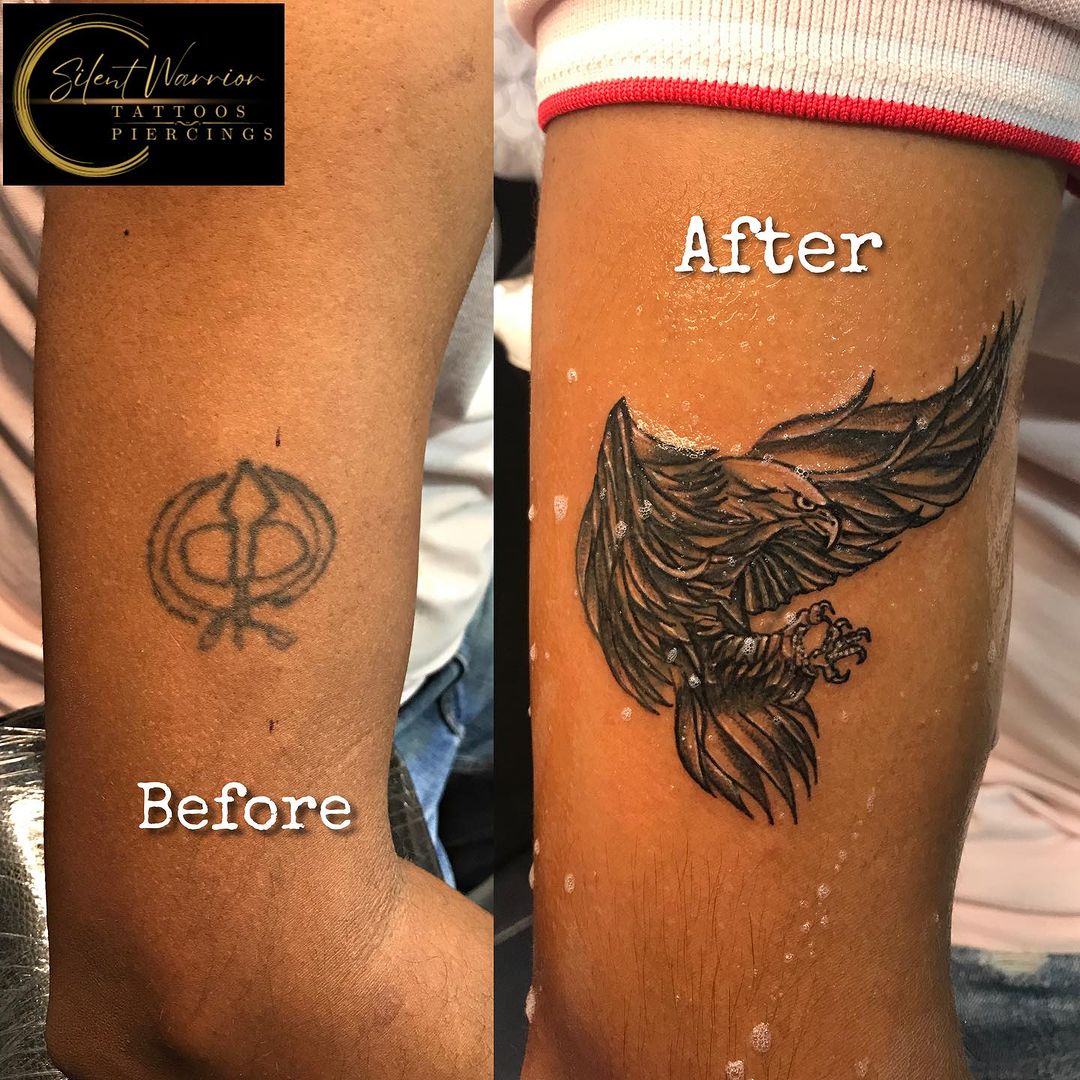 Cover-Up Tattoos | Silent Warrior Tattoos | Shop No. SS-1, 2nd Floor, G.T.Central Mall,  Malviya Nagar, Jaipur, Rajasthan 302017, India