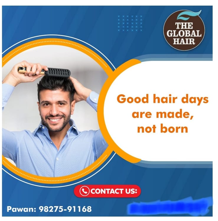 Secure Hair Bonding | The Global Hair Replacement | Plot No 343, Scheme No 54, (pu4) 1st Floor Opp Konark Inn Hotel, Vijay Nagar, Indore- 452010