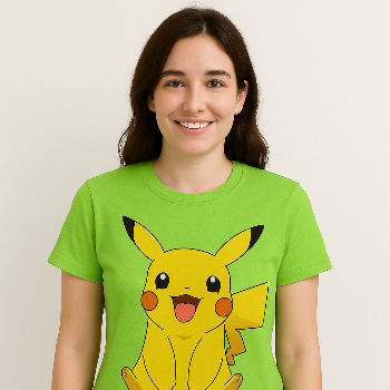 T-shirt With Coustmised Photo on Above colour parrot green S,L,M,XXL,XXL for men and women ONLINE RESELLING Ghanasyama Ratha House, OMP Road, Indira Nagar 4th Lane,