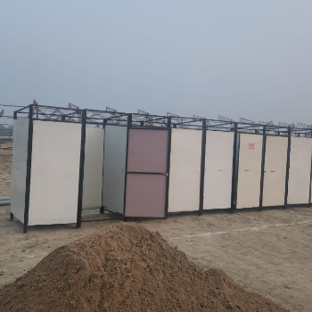 toilet cabin setup | SS Temporary Toilet For Rent | 138/3, Indore - Dhar Rd, Sinhasa, Indore, Madhya Pradesh 453112