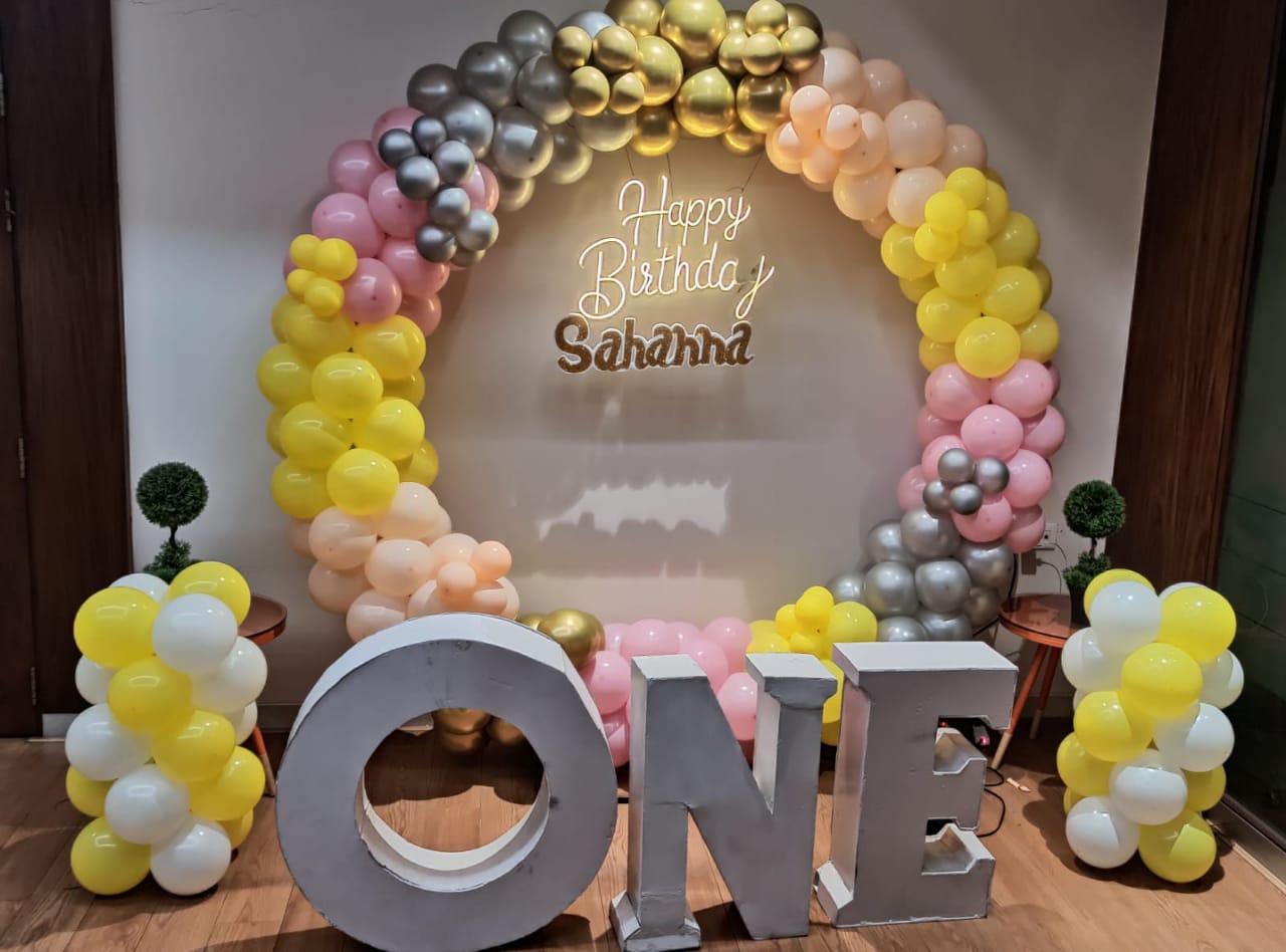 First birthday Home decoration | Kunal Event Management-Event Service In Pune | Shop No.b/01 Nilesh Prestiges, Kale Padal Hadapsar, Pune-28 Shop No.b/01 Nilesh Prestiges, 28, Colony Number 1, Kaleborate Nagar, Kale Padal, Hadapsar, Pune, Autadwadi Handewadi, Maharashtra 411001, India