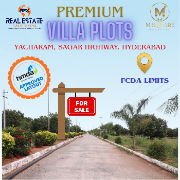 Premium villa plots for sale @ Yacharam, Sagar highway | RFX REAL ESTATE FAIR EXPO | Hyderabad, Telangana 500068, India