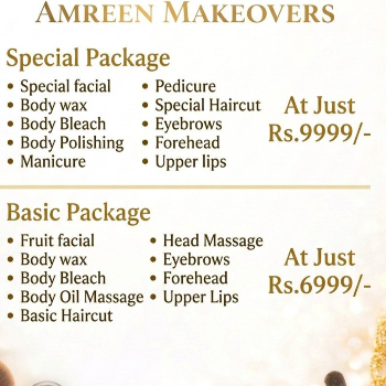 Prebridal package at Amreen makeover Makeup studio - Beauty Salon Meerut, Kithaur