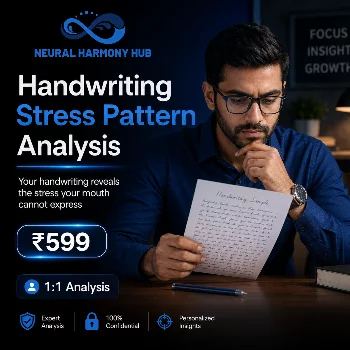Handwriting Analysis for the Stress patterns Neural Harmony Hub - Handwriting Analysis And Graphotherapy Electronic City Bengaluru, Karnataka 560100, India