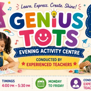 Genius Tots Evening Activity Centre in Nashik Genius Tots - Preschool In Nashik 