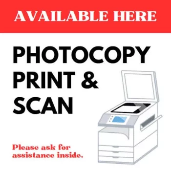 Photocopy and printout services