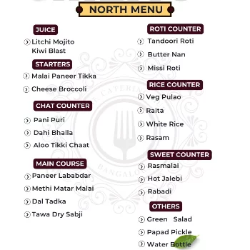 Our Catering Packages