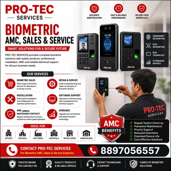 Biometric AMC, Sales & Services