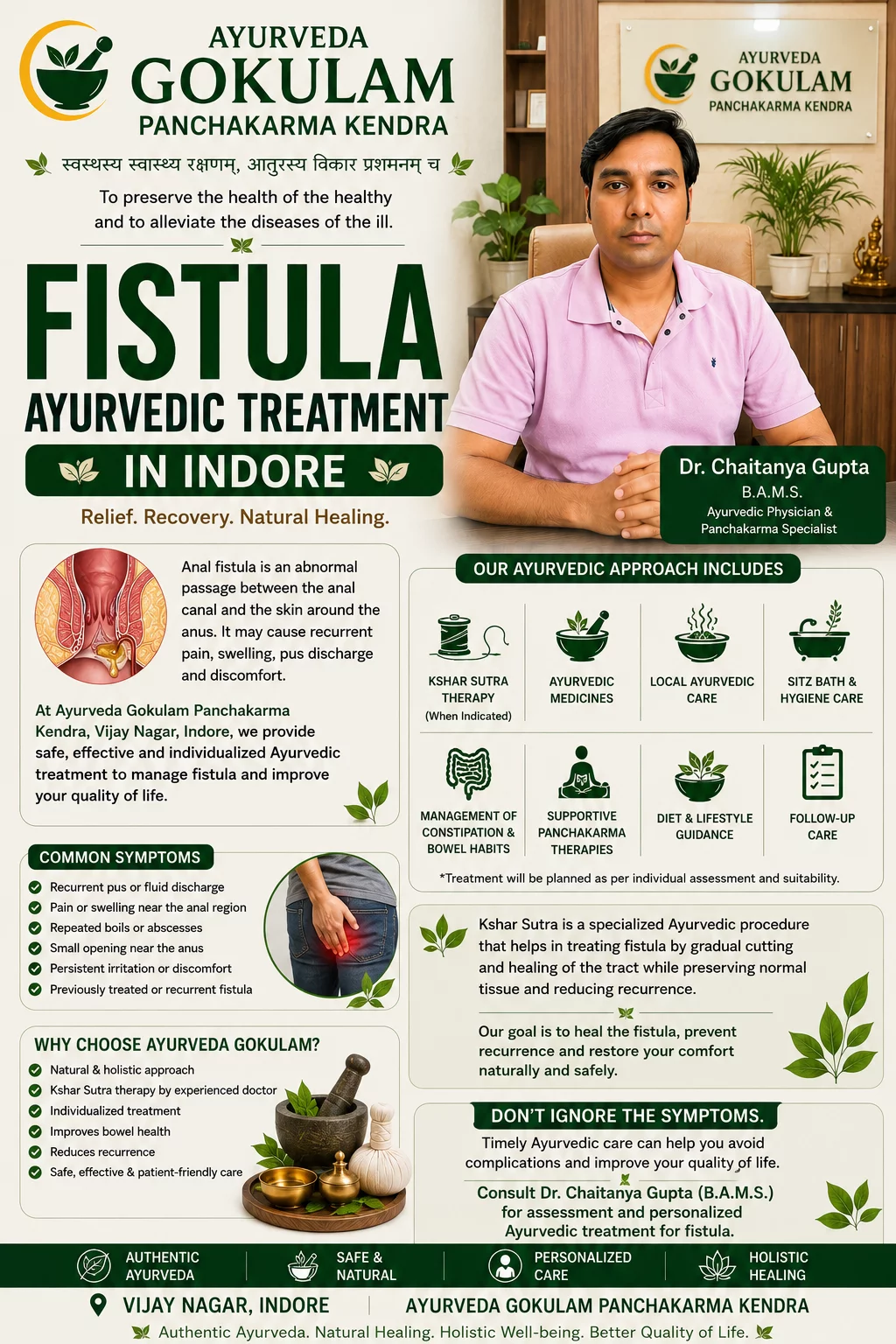 Fistula Ayurvedic Treatment