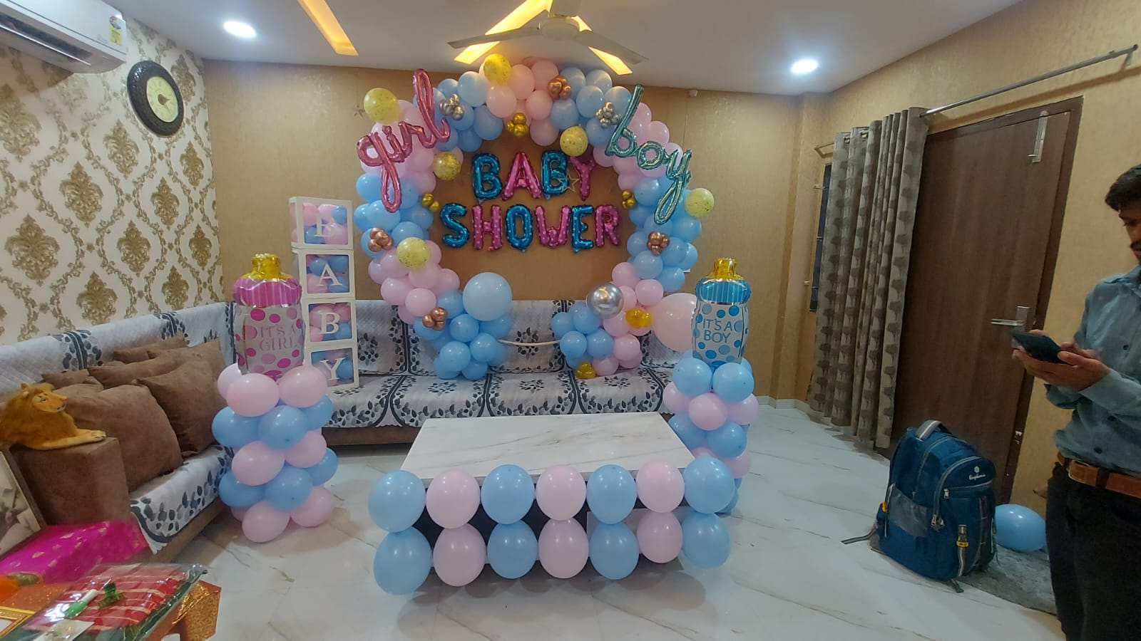Baby Shower Balloon Decor | Balloon Decoration Indore | Gori Nagar King Park Colony Indore