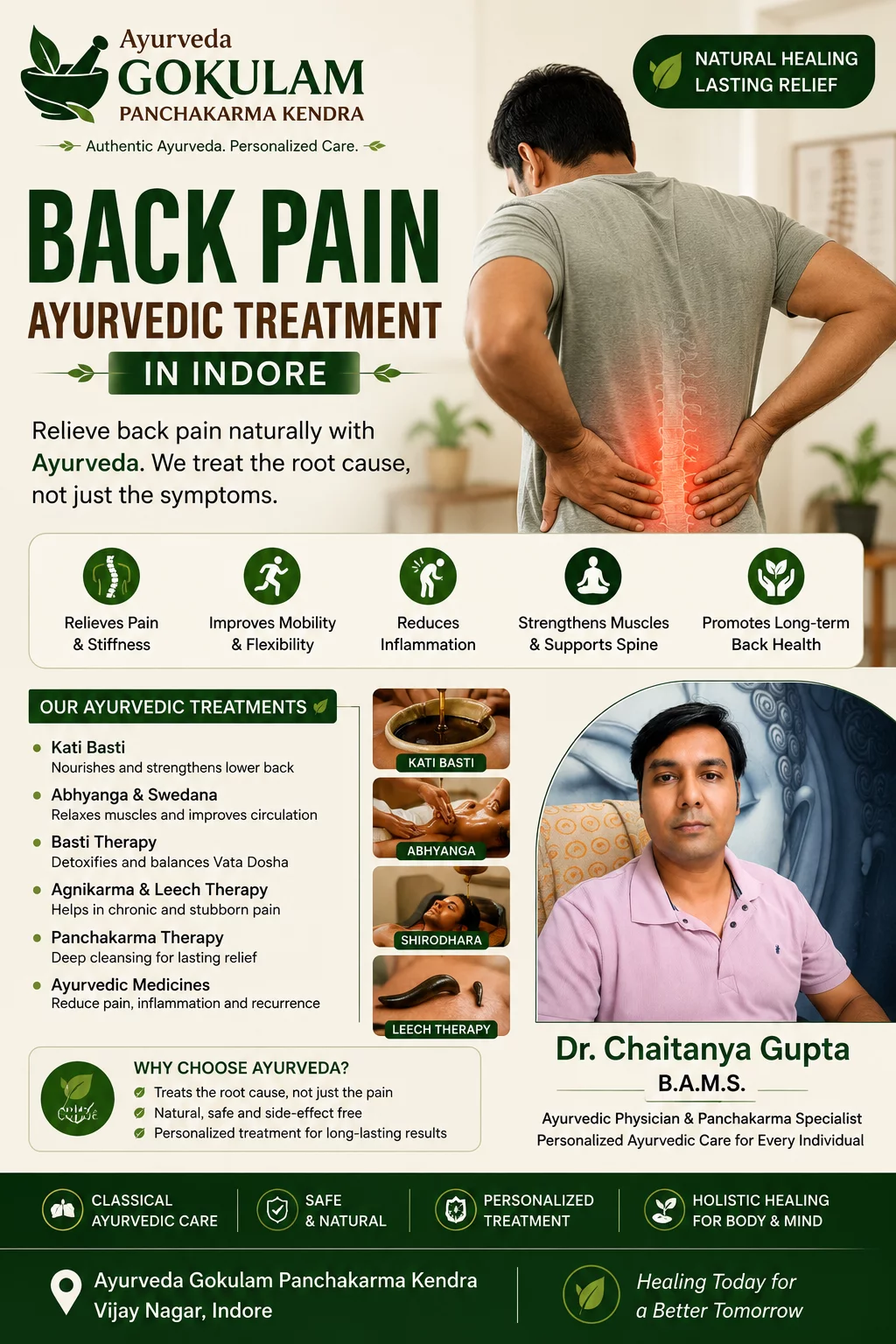 Back Pain Ayurvedic Treatment